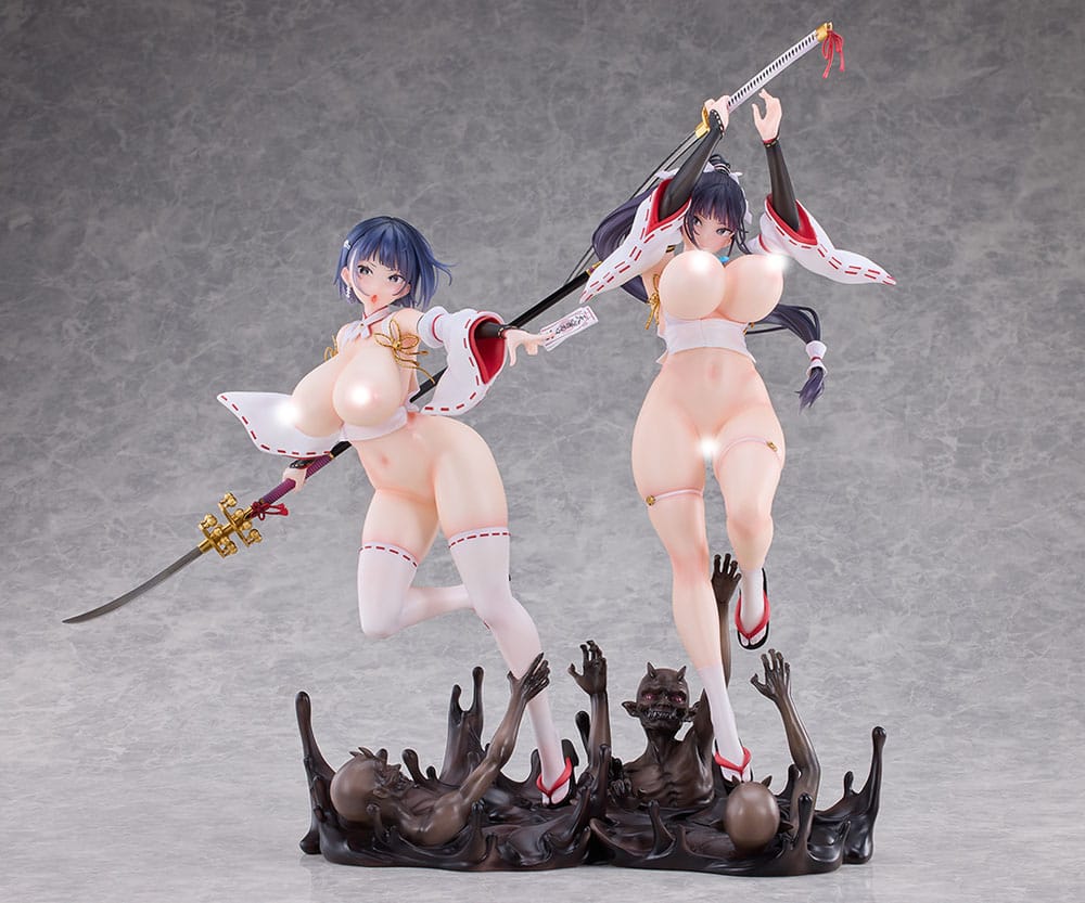PREORDINE 09/2026 Original Character Statues 2-Pack 1/6 Sakuya Todo & Iori Todo (18+) (PREORDINE NON CANCELLABILE)