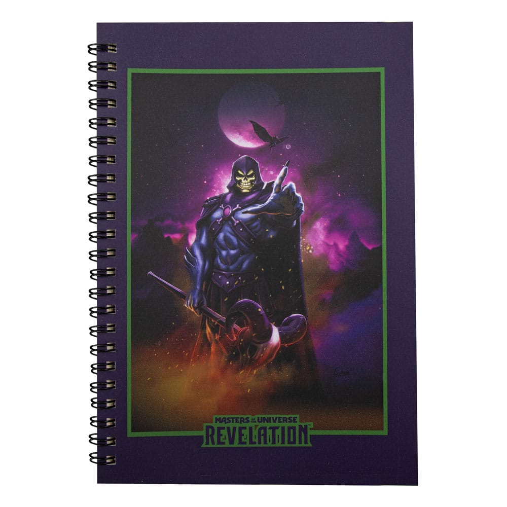 SU ORDINAZIONE Masters of the Universe - Revelation: Dark Skeletor Notebook *PREZZO SPECIALE* ESAURITO