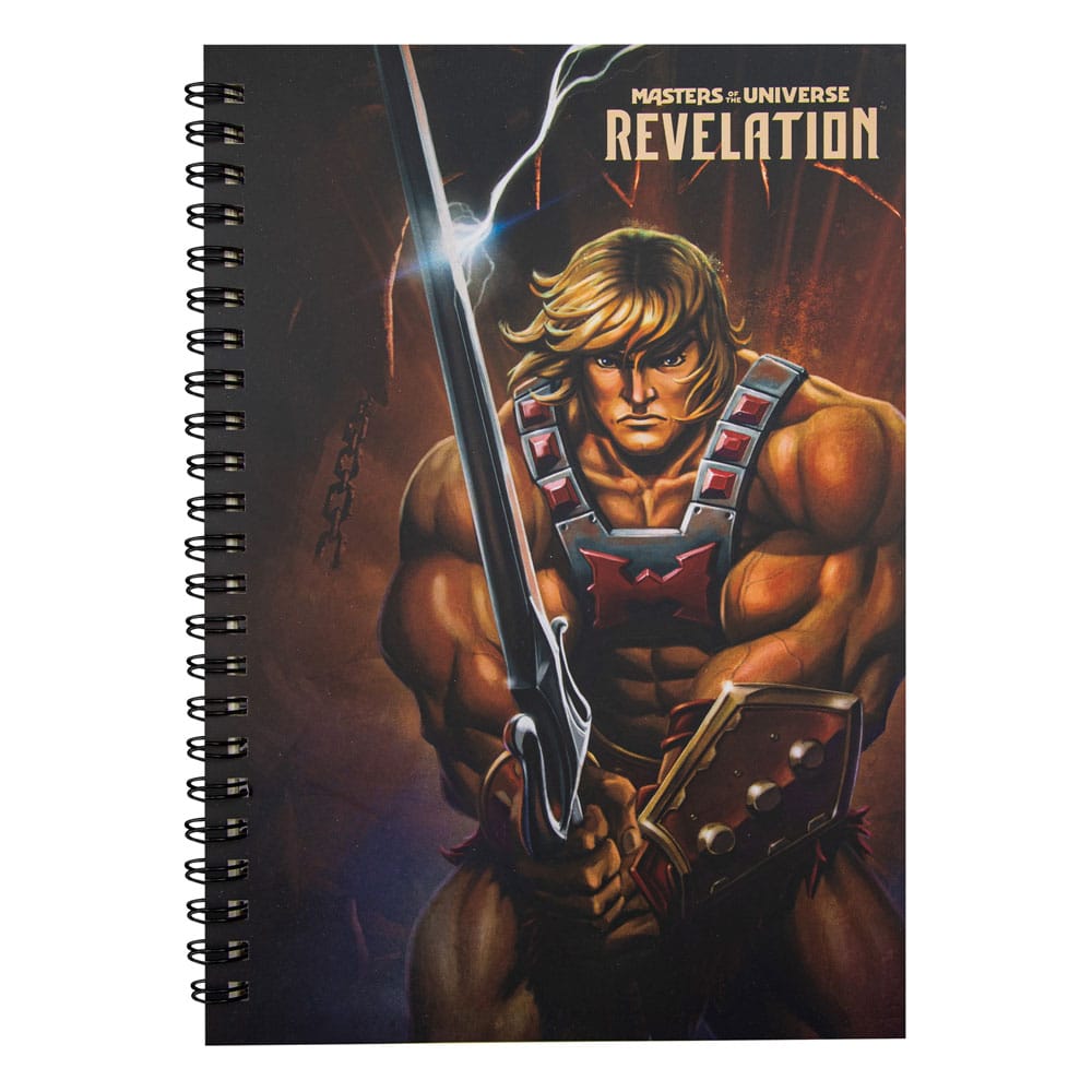 SU ORDINAZIONE Masters of the Universe - Revelation: He-Man Notebook *PREZZO SPECIALE*