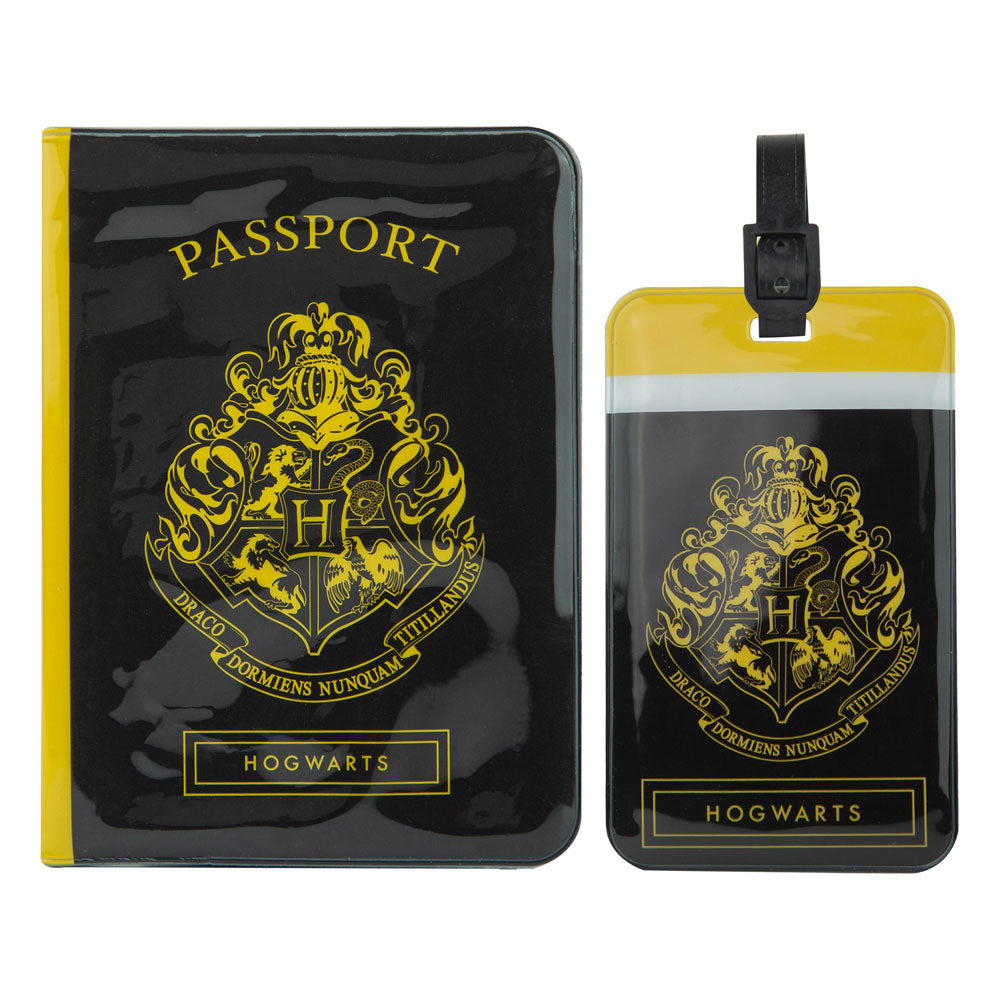 MADE TO ORDER Harry Potter Passport Case & Luggage Tag Set Hogwarts