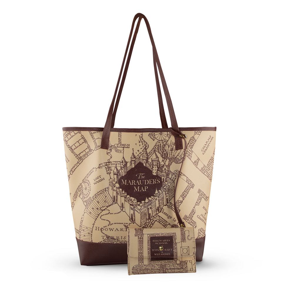 MADE TO ORDER Harry Potter Shopping Bag & Pouch Marauder's Map