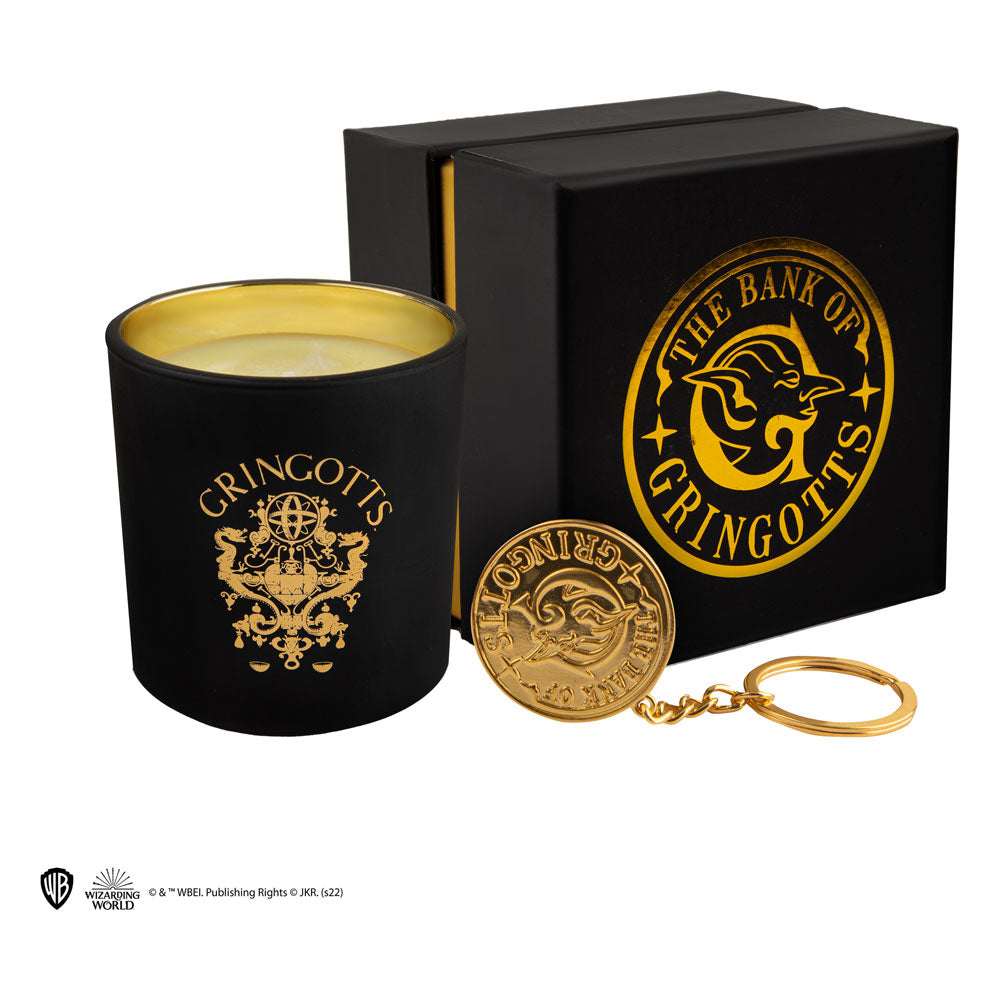SU ORDINAZIONE Harry Potter Candle with Keychain Gringott