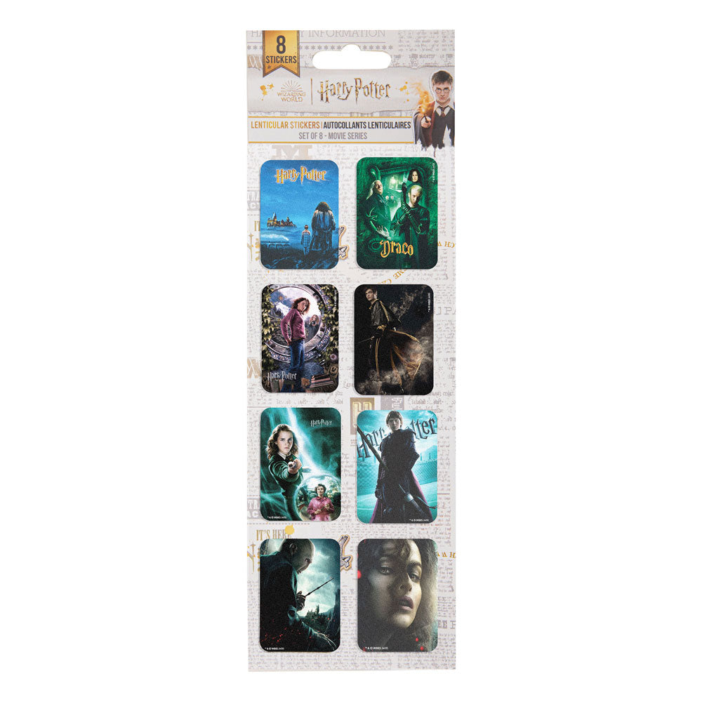 SU ORDINAZIONE Harry Potter Lenticular Sticker HP movie