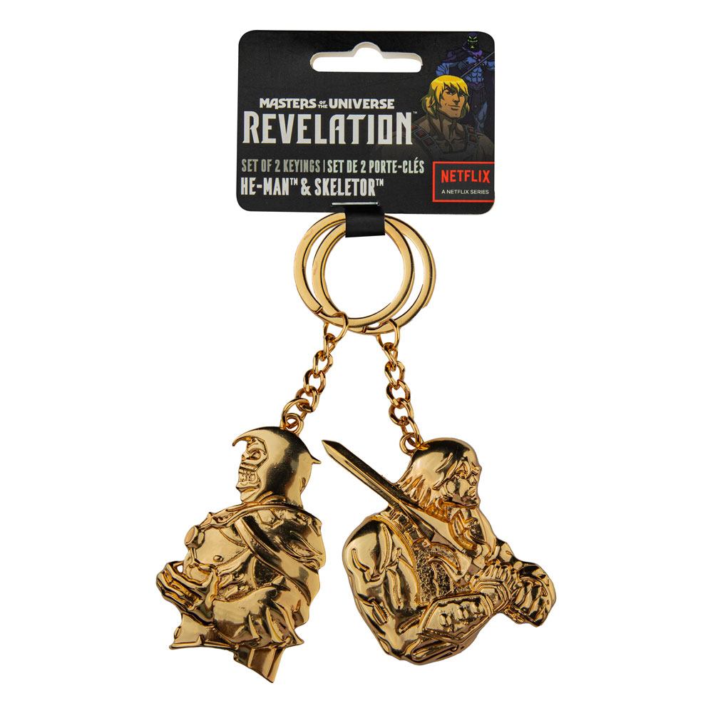 SU ORDINAZIONE Masters of the Universe - Revelation: Keychain 2-Pack He Man & Skeletor *PREZZO SPECIALE*