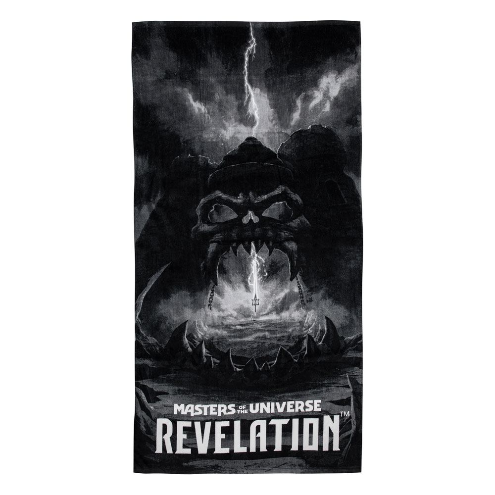 TO ORDER Masters of the Universe - Revelation: Towel Dark Castle Grayskull 140 x 70 cm *SPECIAL PRICE*