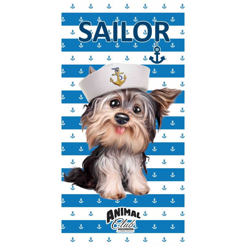 SU ORDINAZIONE Animal Club Towel 140 x 70 cm ESAURITO