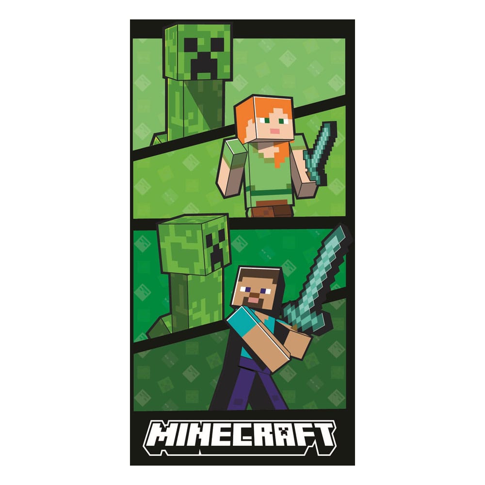 SU ORDINAZIONE Minecraft Towel Ver. 2 140 x 70 cm