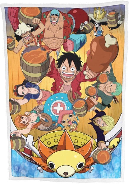 SU ORDINAZIONE One Piece Fleece Blanket Ver. 3 100 x 150 cm *PREZZO SPECIALE*