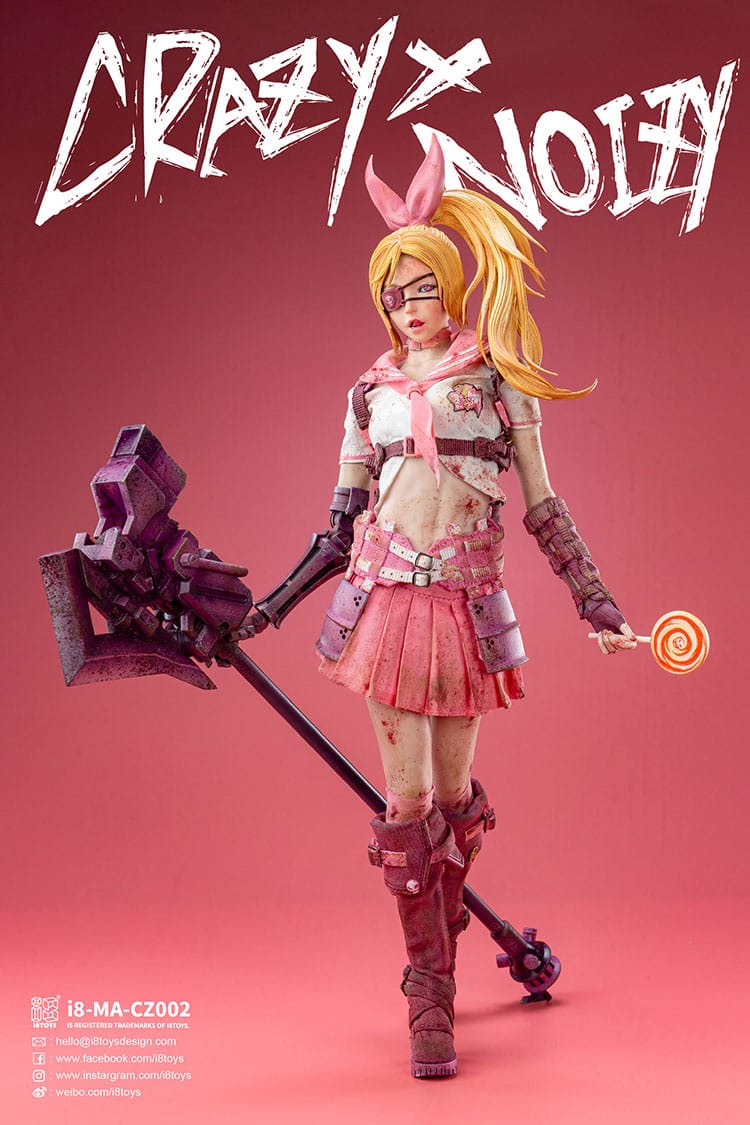 SU ORDINAZIONE Mentality Agency Serie Action Figure 1/6 Candy Battle Damaged Ver. 28 cm