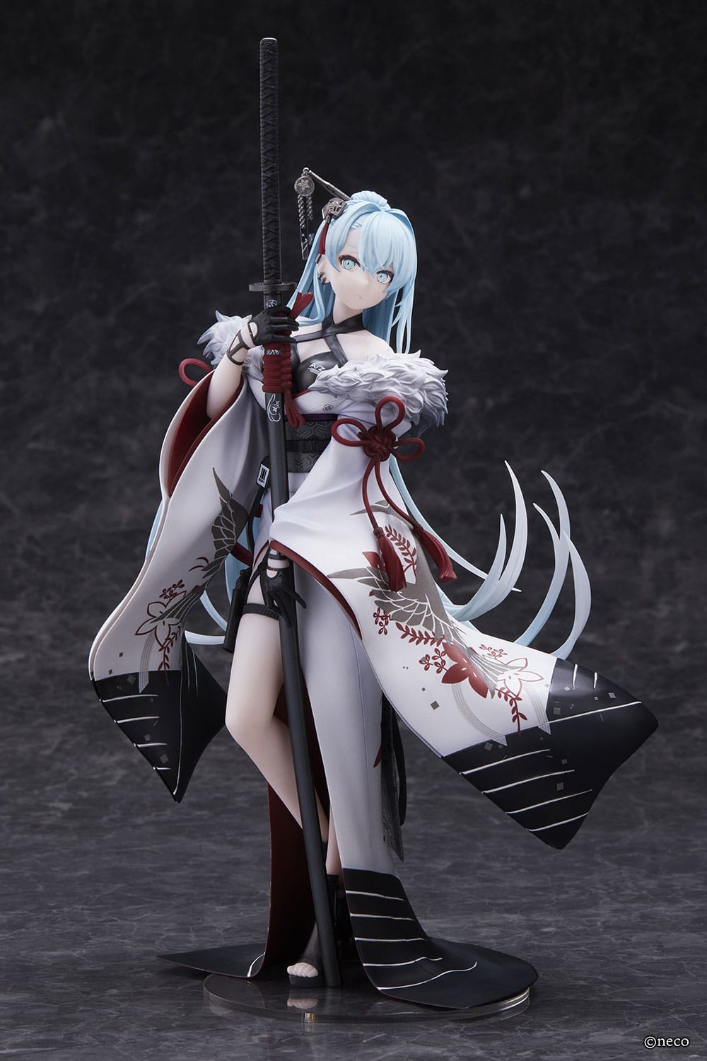 AUF BESTELLUNG gefertigte Originalcharakter-PVC-Figur 1/7 Gyoso Uchikake 25 cm