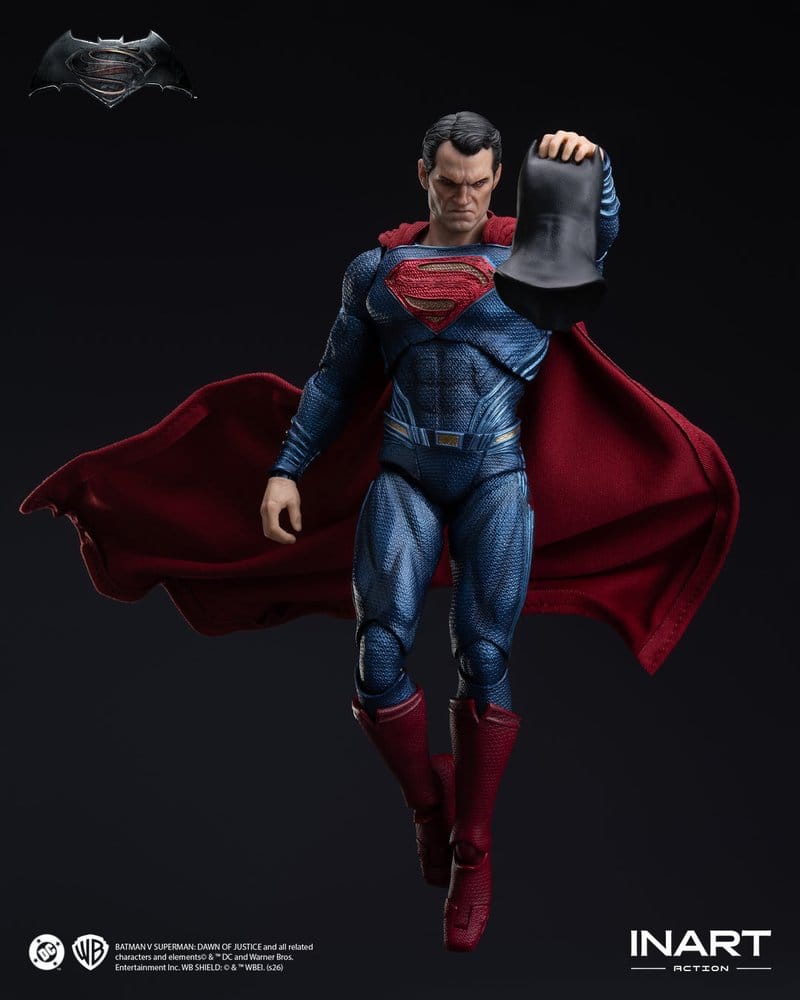 🧪 LAB | PREORDINE+ 04/2027 Batman vs Superman: Dawn of Justice Action Figure 1/12 Superman 17 cm