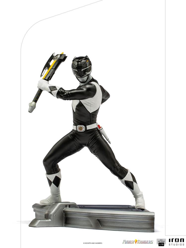 SU ORDINAZIONE Power Rangers BDS Art Scale Statue 1/10 Black Ranger 17 cm *PREZZO SPECIALE*