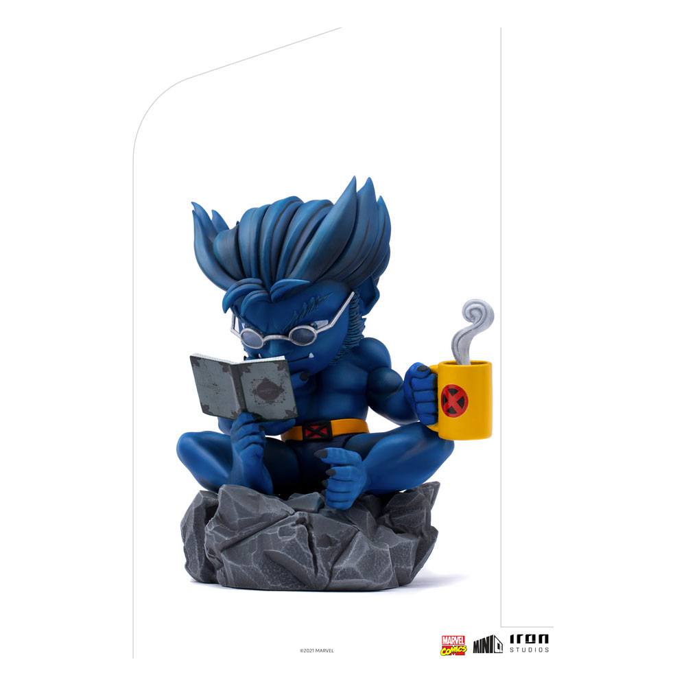 SU ORDINAZIONE Marvel Comics Mini Co. Deluxe PVC Figure Beast (X-Men) 14 cm *PREZZO SPECIALE*