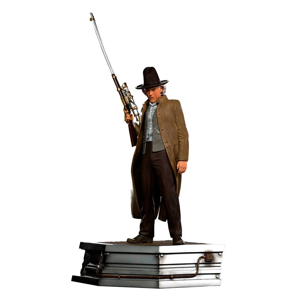 SU ORDINAZIONE Back to the Future III Art Scale Statue 1/10 Doc Brown 32 cm *PREZZO SPECIALE* ESAURITO