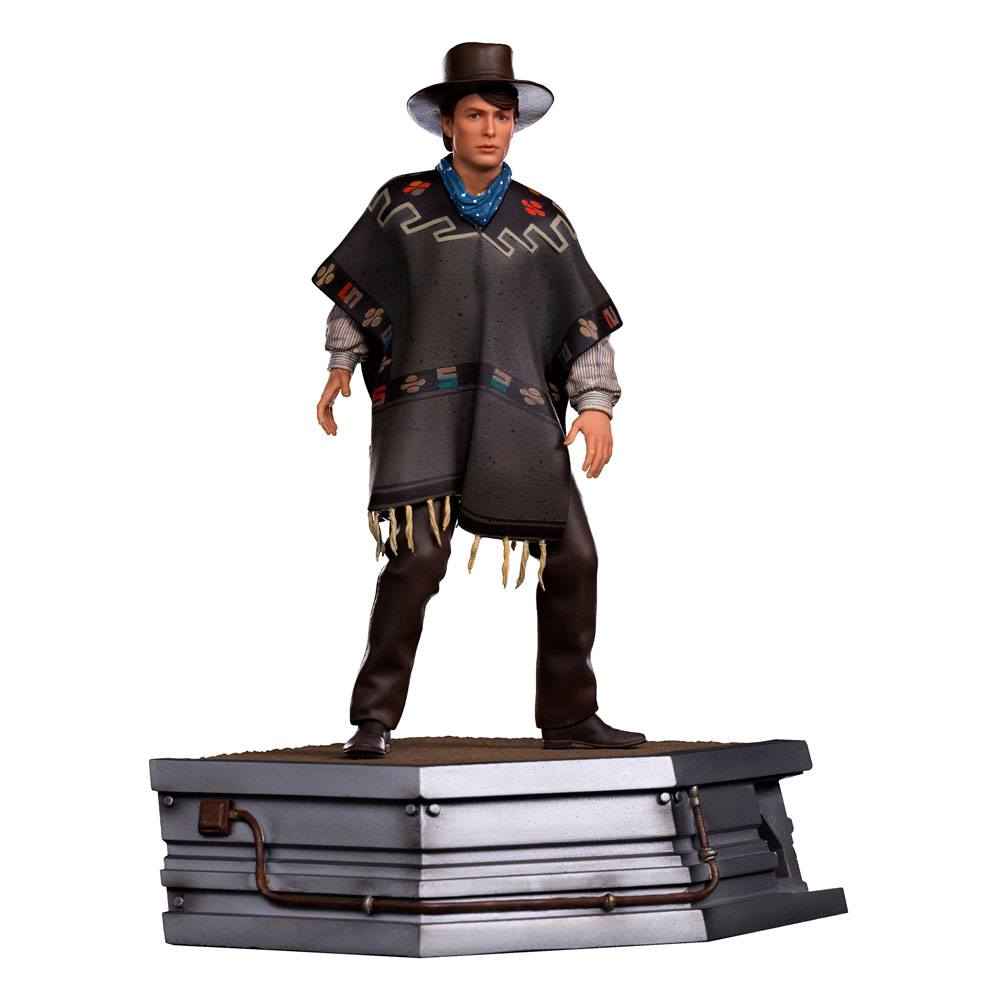 SU ORDINAZIONE Back to the Future III Art Scale Statue 1/10 Marty McFly 23 cm *PREZZO SPECIALE*