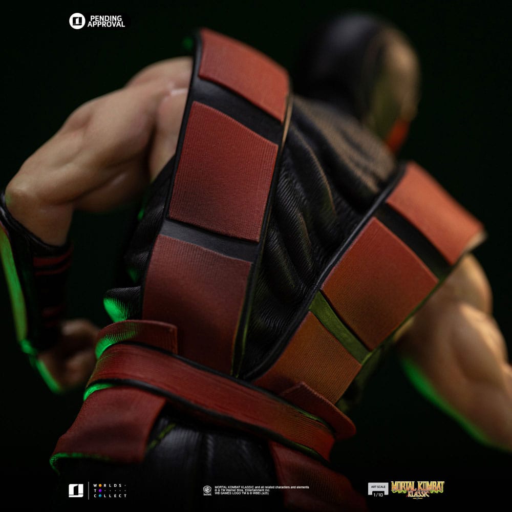 🧪 LAB | SU ORDINAZIONE Mortal Kombat Art Scale Statue 1/10 Ermac (Ninjas Collection) 21 cm