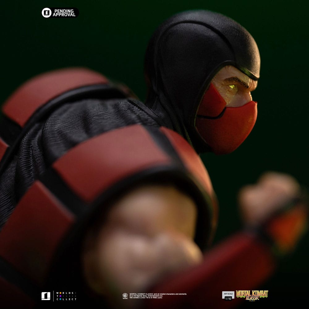 🧪 LAB | SU ORDINAZIONE Mortal Kombat Art Scale Statue 1/10 Ermac (Ninjas Collection) 21 cm