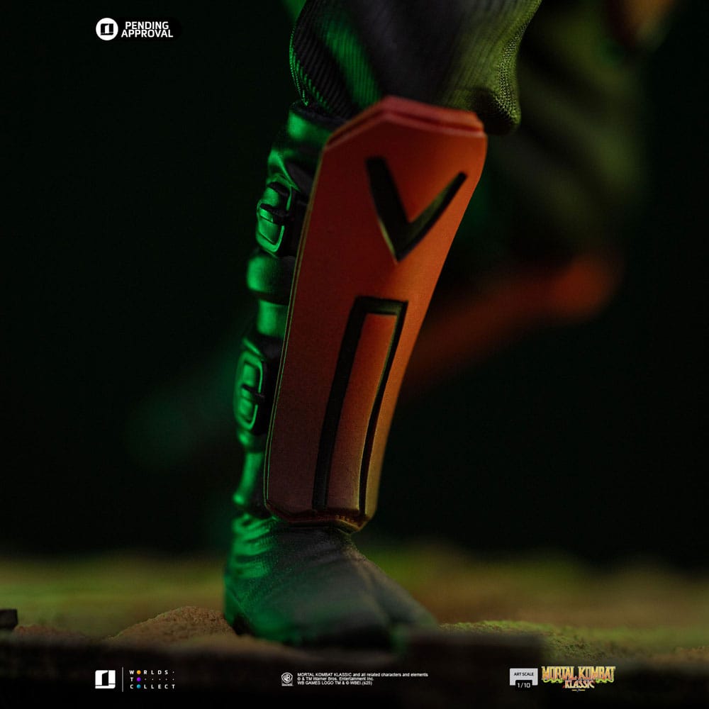 🧪 LAB | SU ORDINAZIONE Mortal Kombat Art Scale Statue 1/10 Ermac (Ninjas Collection) 21 cm