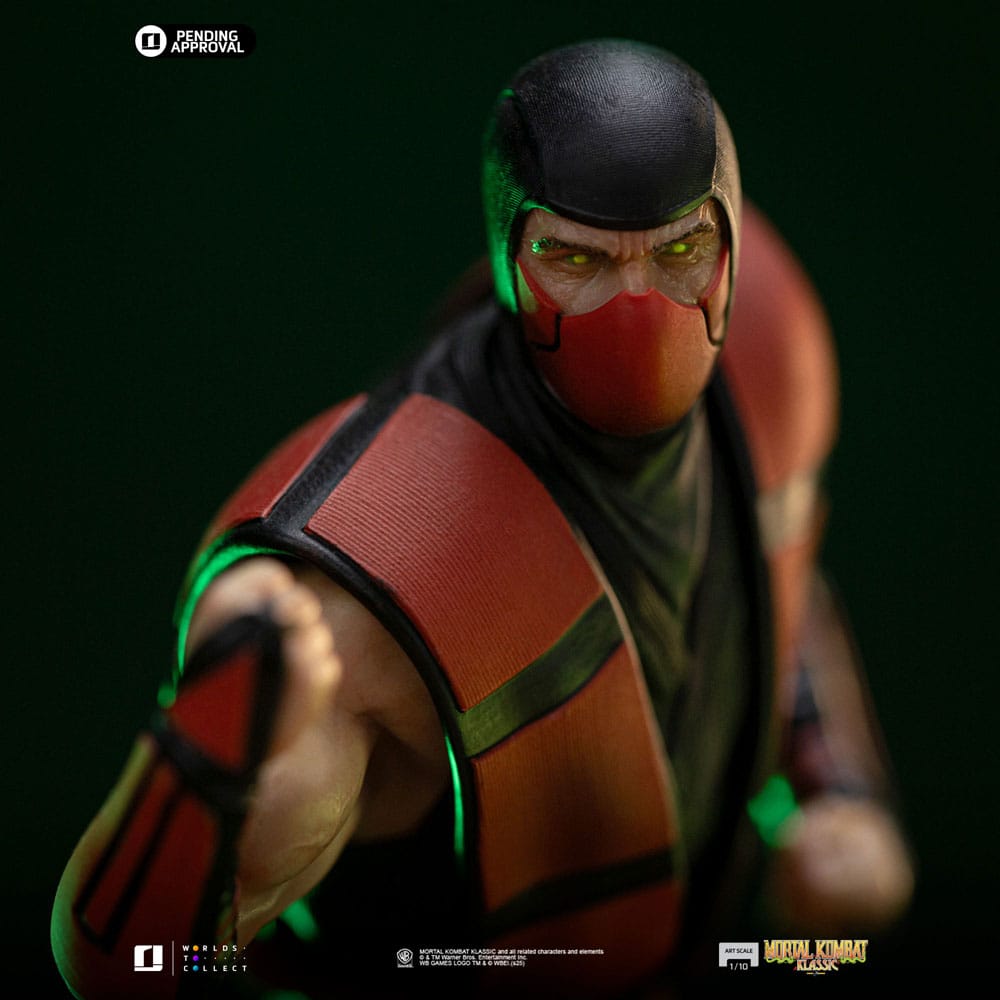 🧪 LAB | SU ORDINAZIONE Mortal Kombat Art Scale Statue 1/10 Ermac (Ninjas Collection) 21 cm