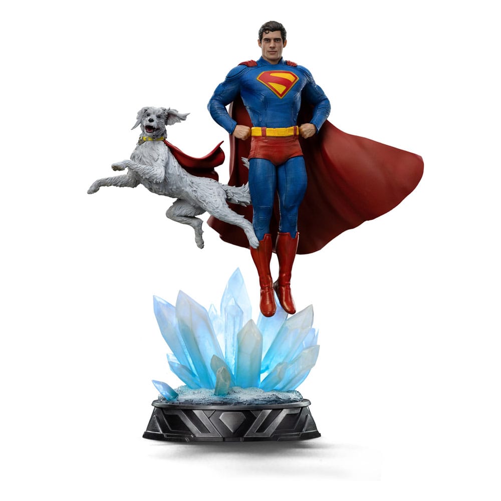 🧪 LAB | PREORDINE+ 01/2027 Superman Legacy Art Scale Statue 1/10 Superman & Krypto 32 cm