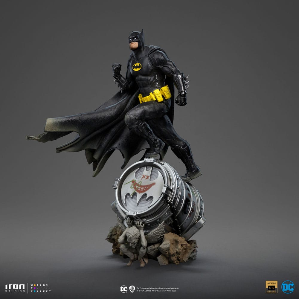 PREORDINE ESAURITO DC Comics BDS Art Scale Statue 1/10 Batman Deluxe (Black Version Exclusive) heo EU Exclusive 30 cm (PREORDINE NON CANCELLABILE)