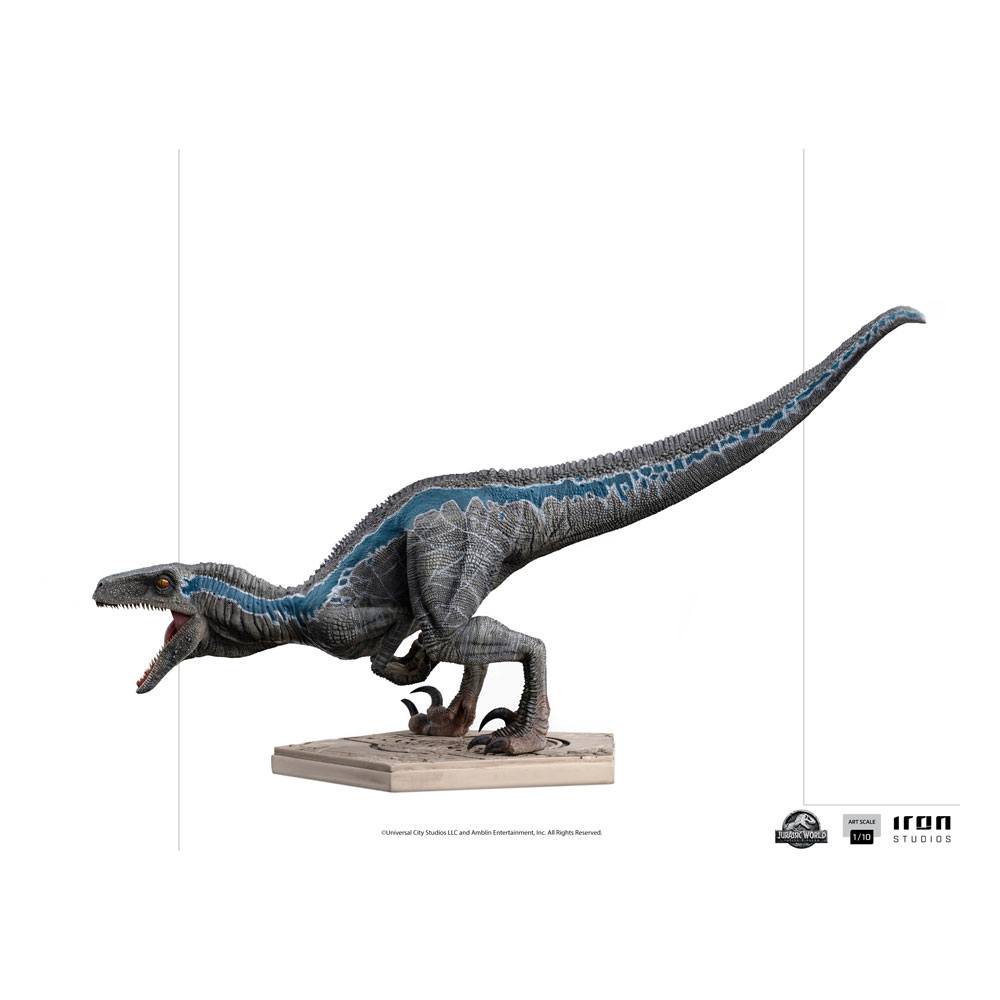 SU ORDINAZIONE Jurassic World Fallen Kingdom Art Scale Statue 1/10 Blue 19 cm *PREZZO SPECIALE* ESAURITO