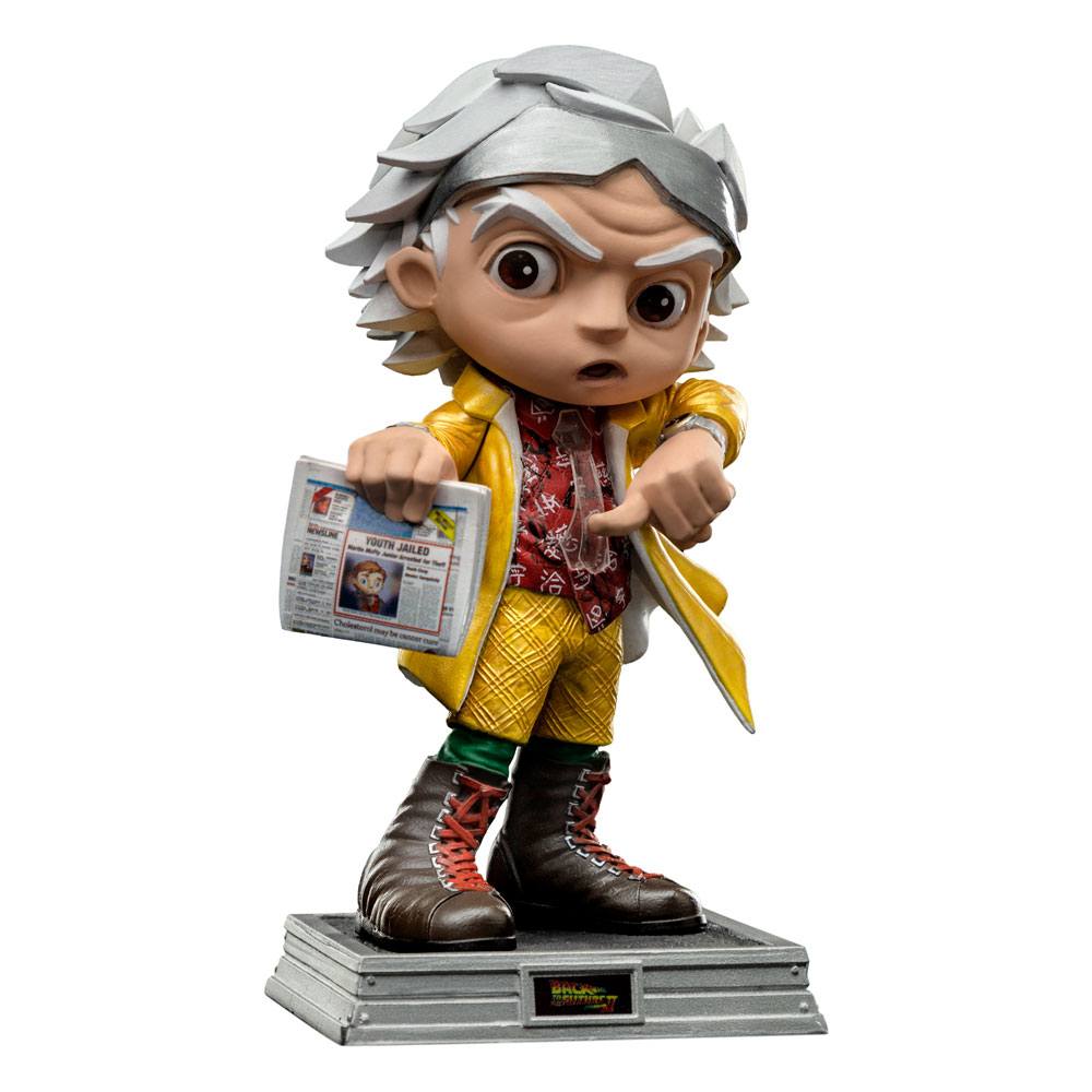 SU ORDINAZIONE Back to the Future II Mini Co. PVC Figure Doc Brown 15 cm *PREZZO SPECIALE* ESAURITO