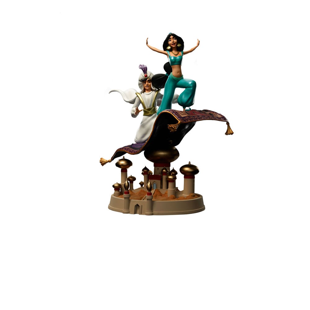 PREORDINE ESAURITO Disney Scale Statue 1/10 Aladdin and Yasmine 30 cm