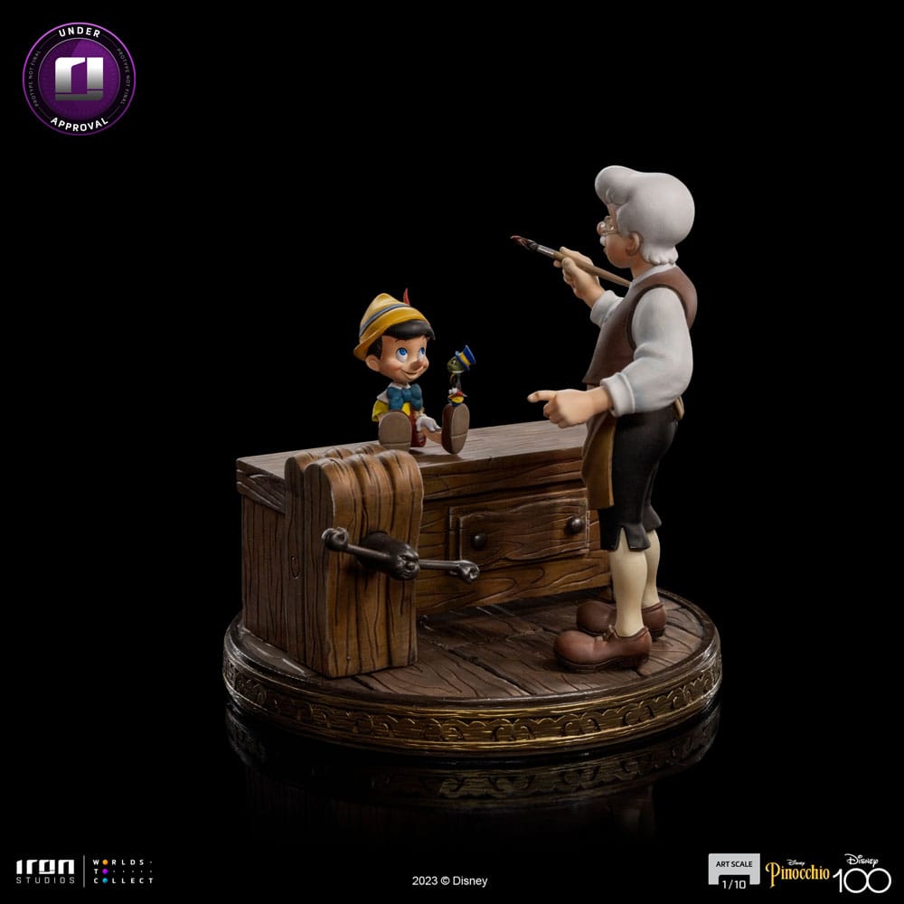 PREORDINE ESAURITO Disney Art Scale Statue 1/10 Pinocchio 16 cm