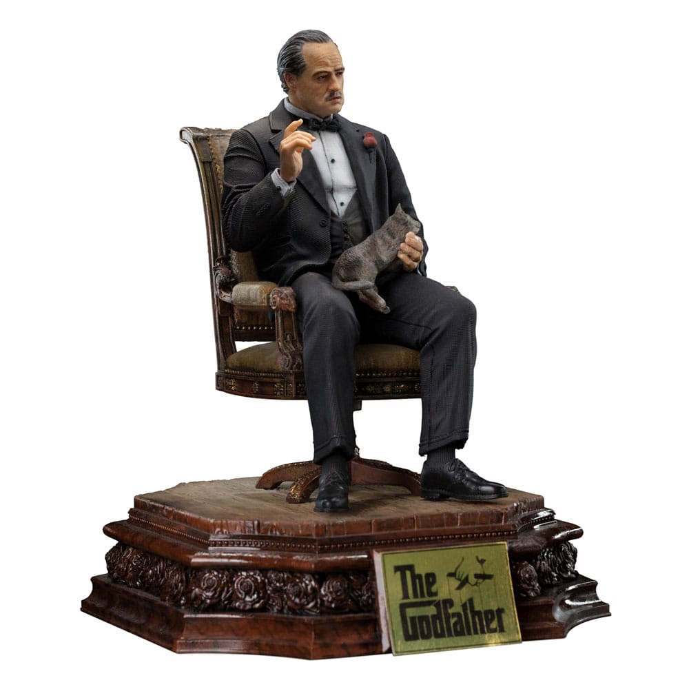 🧪 LAB | PREORDINE+ 01/2027 The Godfather Scale Statue 1/10 Don Vito Corelione 19 cm