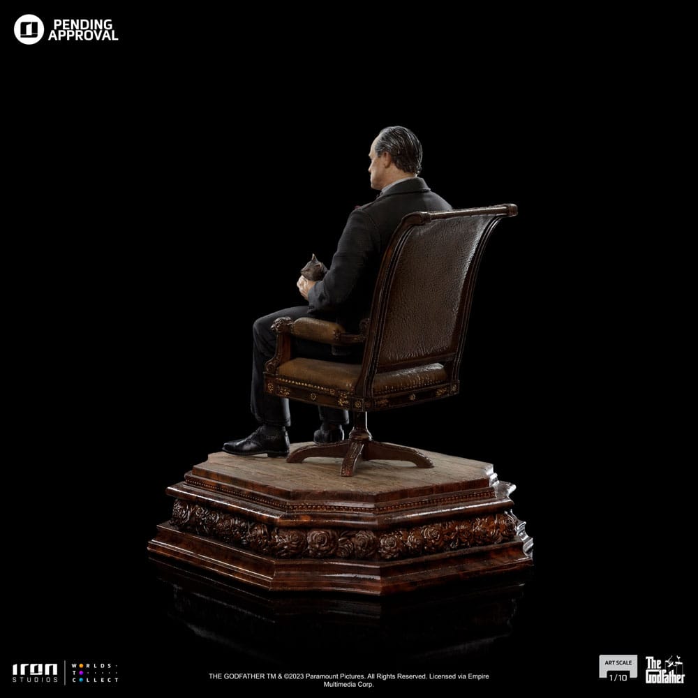 🧪 LAB | PREORDINE+ 01/2027 The Godfather Scale Statue 1/10 Don Vito Corelione 19 cm