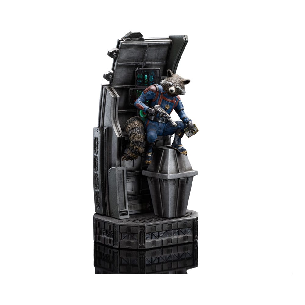 PREORDINE ESAURITO Marvel Scale Statue 1/10 Guardians of the Galaxy Vol. 3 Rocket Racoon 20 cm