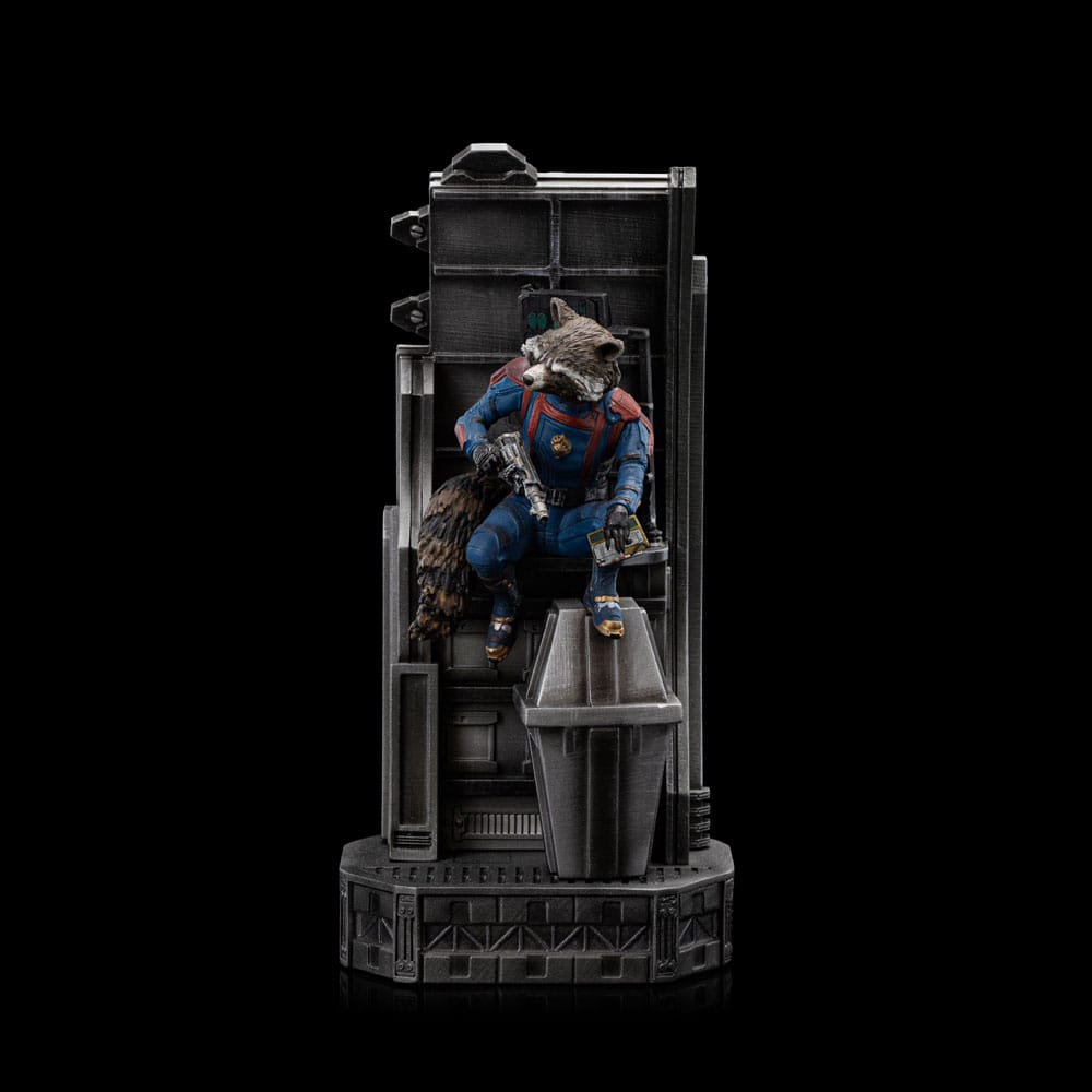 PREORDINE ESAURITO Marvel Scale Statue 1/10 Guardians of the Galaxy Vol. 3 Rocket Racoon 20 cm