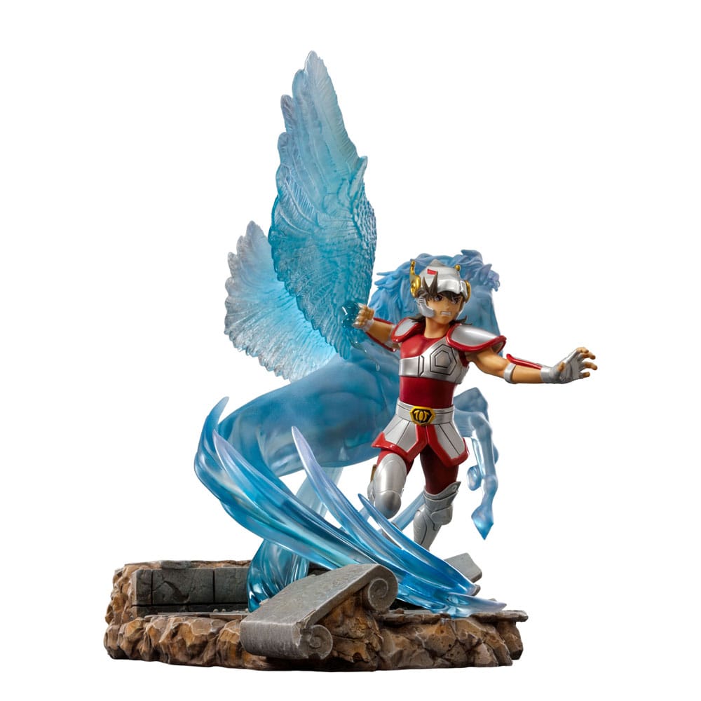 PREORDINE ESAURITO Saint Seiya Deluxe Art Scale Statue 1/10 Pegasus Seiya 28 cm