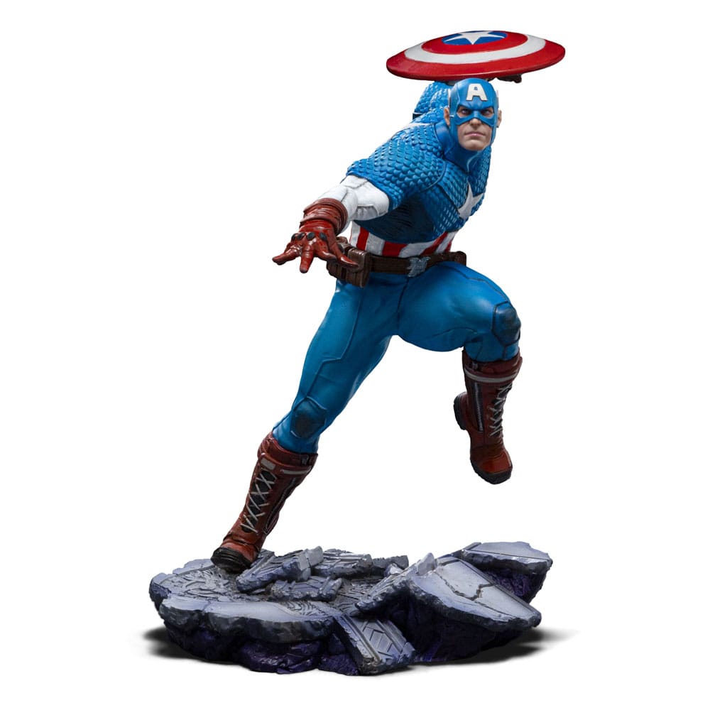 SU ORDINAZIONE Marvel BDS Art Scale Statue 1/10 Captain America 22 cm *PREZZO SPECIALE* ESAURITO