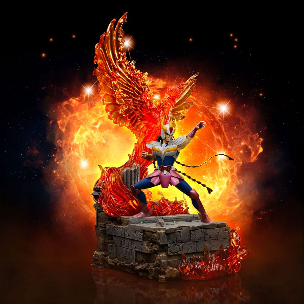 🧪 LAB | SU ORDINAZIONE Saint Seiya Deluxe Art Scale Statue 1/10 Phoenix Ikki 41 cm