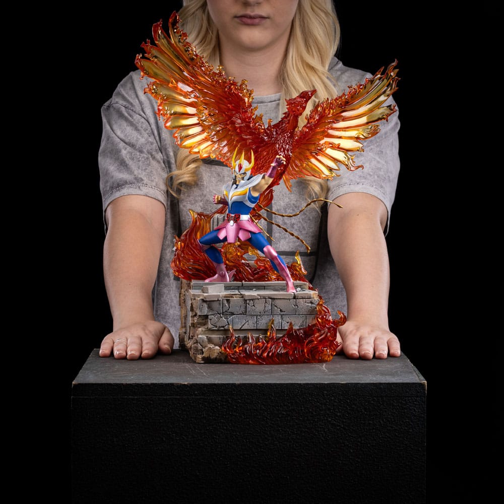 🧪 LAB | SU ORDINAZIONE Saint Seiya Deluxe Art Scale Statue 1/10 Phoenix Ikki 41 cm