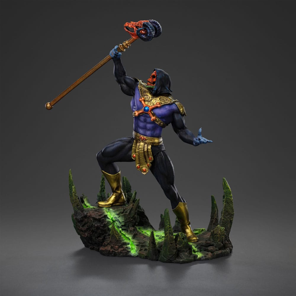 🧪 LAB | SU ORDINAZIONE Masters of the Universe Art Scale Statue 1/10 Skeletor Disco Ver. 28 cm heo exclusive