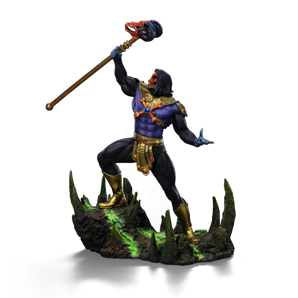 🧪 LAB | SU ORDINAZIONE Masters of the Universe Art Scale Statue 1/10 Skeletor Disco Ver. 28 cm heo exclusive