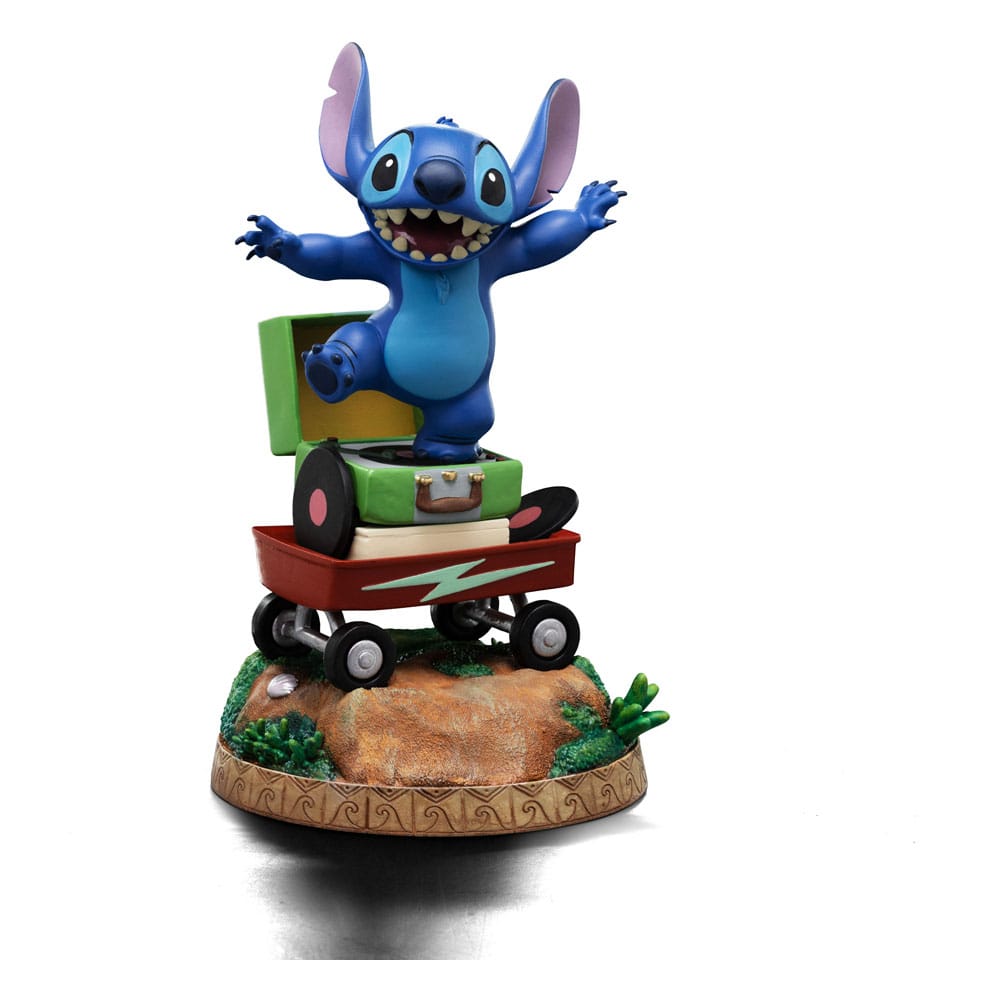 Auf Bestellung gefertigte Lilo & Stitch-Statue im Maßstab 1:10, Stitch, 17 cm