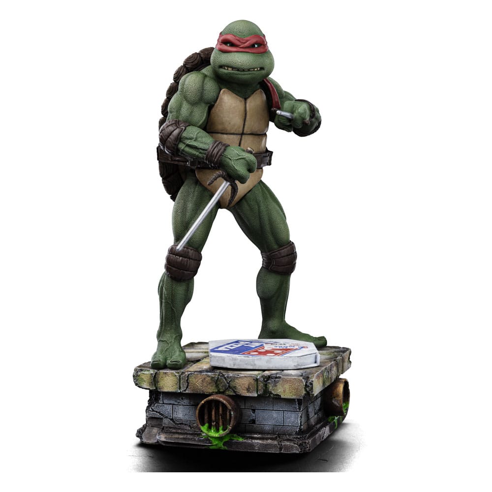 SU ORDINAZIONE Teenage Mutant Ninja Turtles Art Scale Statue 1/10 Raphael 21 cm