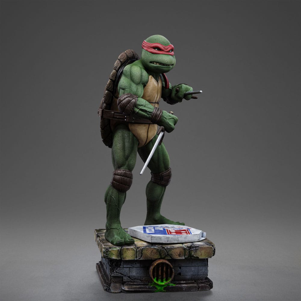 🧪 LAB | SU ORDINAZIONE Teenage Mutant Ninja Turtles Art Scale Statue 1/10 Raphael 21 cm