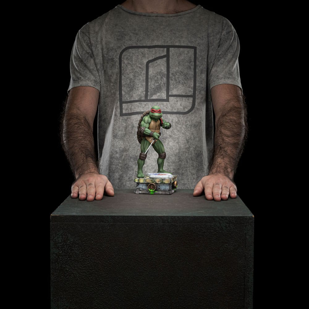🧪 LAB | SU ORDINAZIONE Teenage Mutant Ninja Turtles Art Scale Statue 1/10 Raphael 21 cm