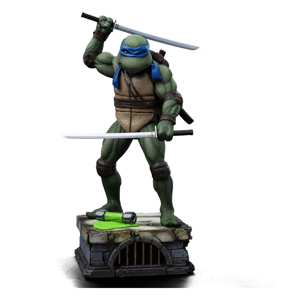 SU ORDINAZIONE Teenage Mutant Ninja Turtles Art Scale Statue 1/10 Leonardo 21 cm