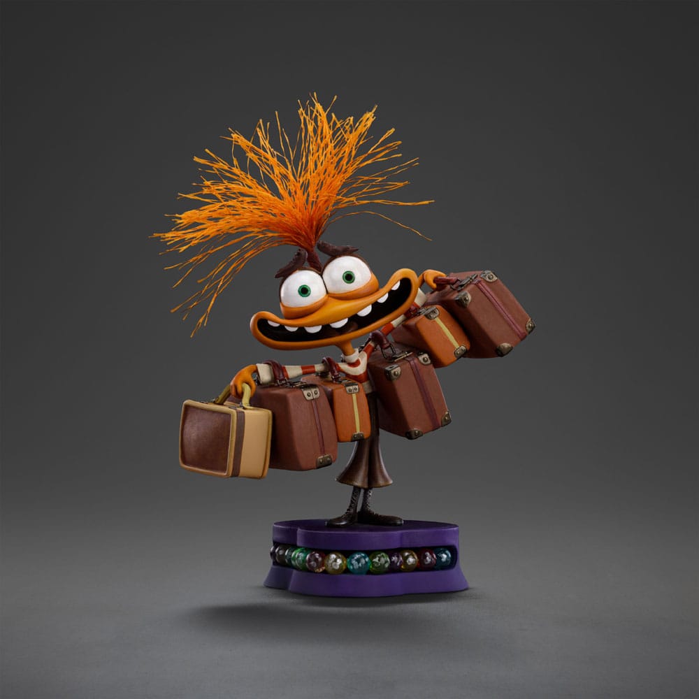 🧪 LAB | SU ORDINAZIONE Inside Out 2 Art Scale Statue 1/10Anxiety 18 cm