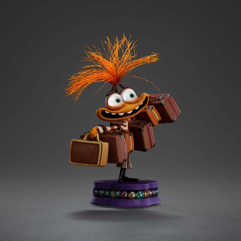 🧪 LAB | SU ORDINAZIONE Inside Out 2 Art Scale Statue 1/10Anxiety 18 cm
