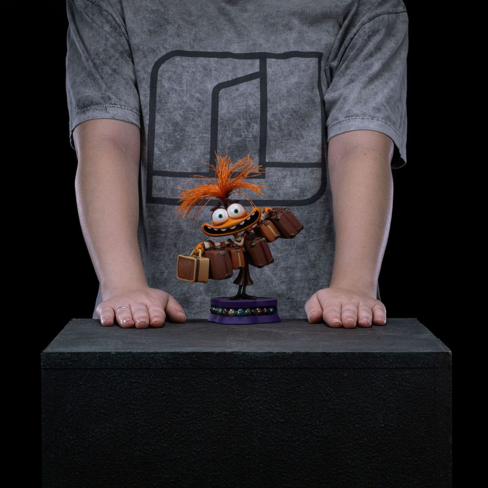 🧪 LAB | SU ORDINAZIONE Inside Out 2 Art Scale Statue 1/10Anxiety 18 cm