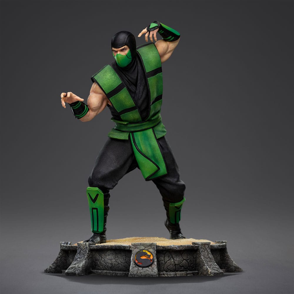 🧪 LAB | SU ORDINAZIONE Mortal Kombat Art Scale Statue 1/10 Reptile 20 cm