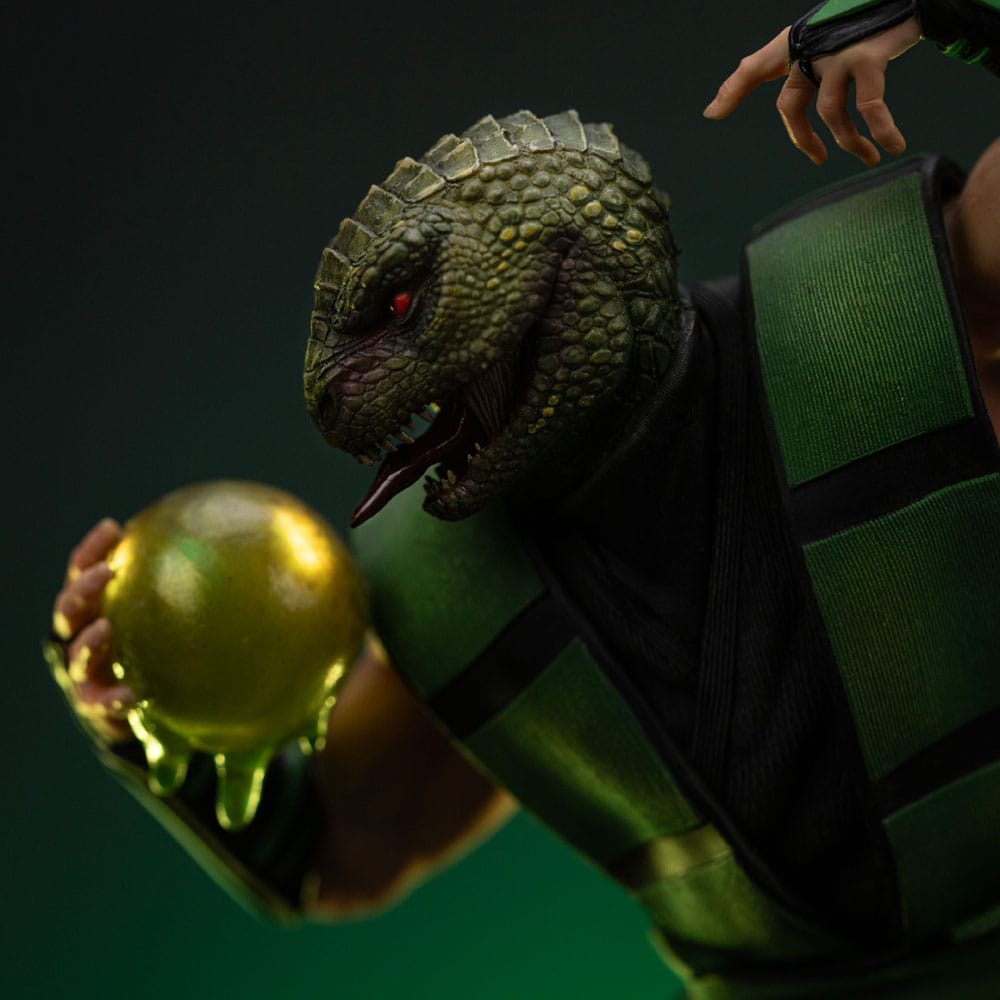 🧪 LAB | SU ORDINAZIONE Mortal Kombat Art Scale Statue 1/10 Reptile 20 cm