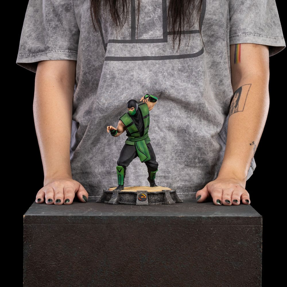 🧪 LAB | SU ORDINAZIONE Mortal Kombat Art Scale Statue 1/10 Reptile 20 cm